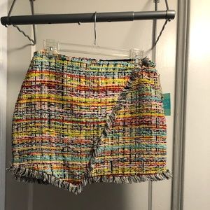 Colorful mini skirt